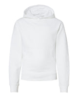Independent Trading Co. Youth Midweight Hooded Sweatshirt. SS4001Y - White
