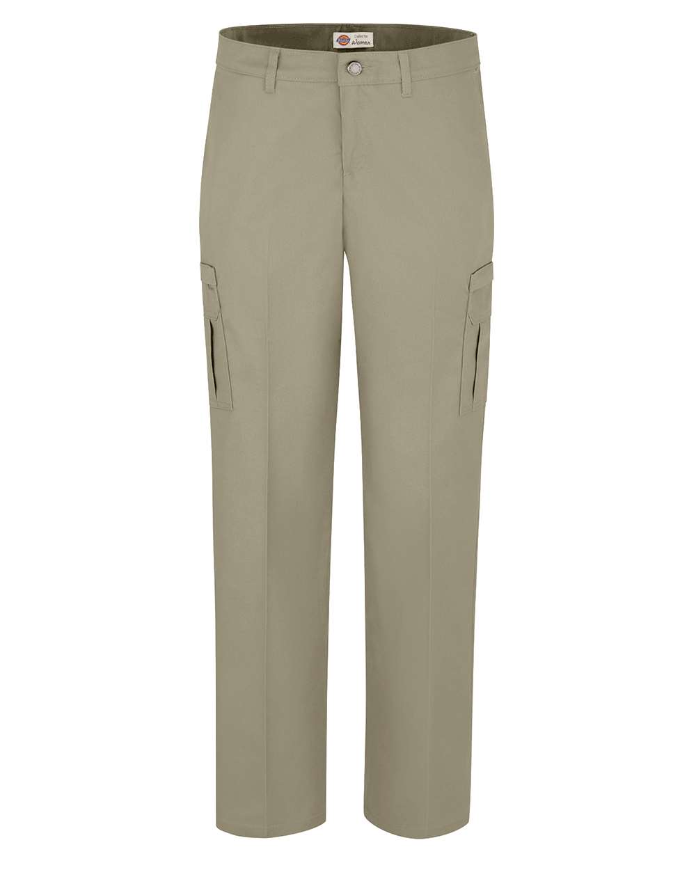 Dickies Women's Premium Cargo Pants. FW72 - Desert Sand