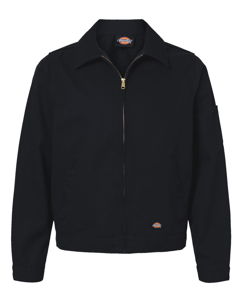 Dickies Men's Unlined Industrial Eisenhower Jacket. JT78 - Black