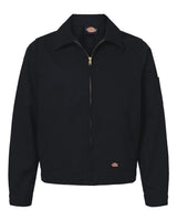 Dickies Men's Unlined Industrial Eisenhower Jacket. JT78 - Black