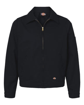 Dickies Men's Unlined Industrial Eisenhower Jacket. JT78 - Black