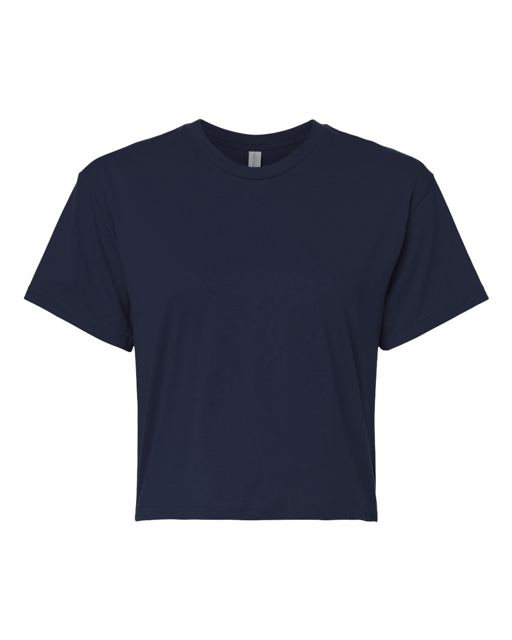 Next Level Women's Ideal Crop Top. 1580 - Midnight Navy