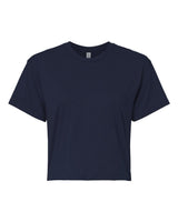 Next Level Women's Ideal Crop Top. 1580 - Midnight Navy