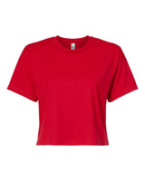 Next Level Women's Ideal Crop Top. 1580 - Red