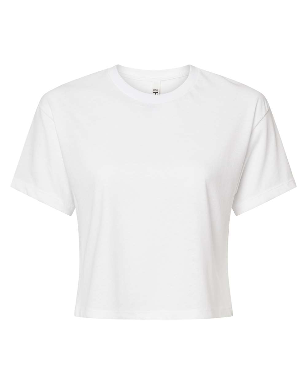 Next Level Women's Ideal Crop Top. 1580 - White