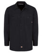 Dickies Men's Industrial Cotton Long Sleeve Work Shirt. L307 - Black