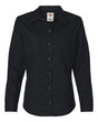 Dickies Women's Long Sleeve Industrial Work Shirt. L5350 - Black