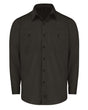 Dickies Men's Industrial Worktech Ventilated Long Sleeve Work Shirt. LL51 - Black