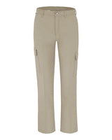 Dickies Men's Extended Sizes Industrial Cargo Pants. LP60EXT - Desert Sand - 37 Unhemmed
