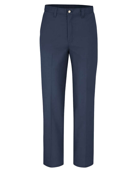 Dickies Men's Extended Sizes Premium Industrial Flat Front Comfort Waist Pants. LP70EXT - Dark Navy - 37 Unhemmed