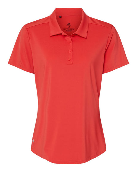 Adidas Women's Ultimate365 Solid Polo. A515 - Real Coral