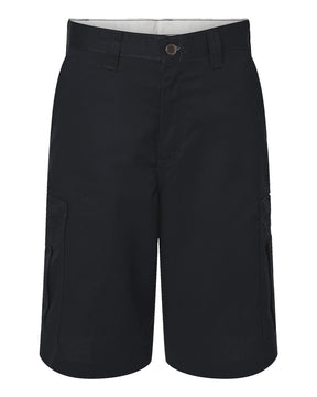 Dickies Men's Premium 11" Industrial Cargo Shorts. LR42 - Black