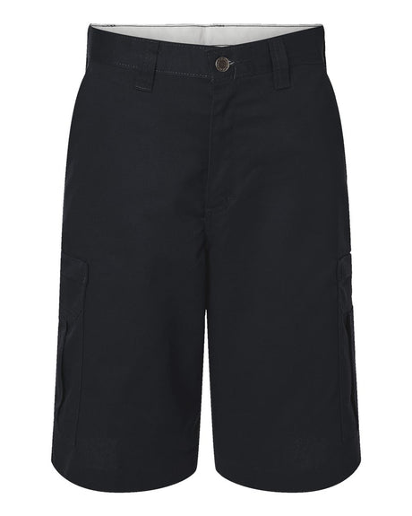 Dickies Men's Extended Sizes Premium 11" Industrial Cargo Shorts. LR42EXT - Black