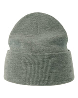 Atlantis Headwear Sustainable Beanie. PURE - Light Grey