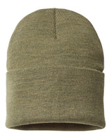 Atlantis Headwear Sustainable Beanie. PURE - Olive