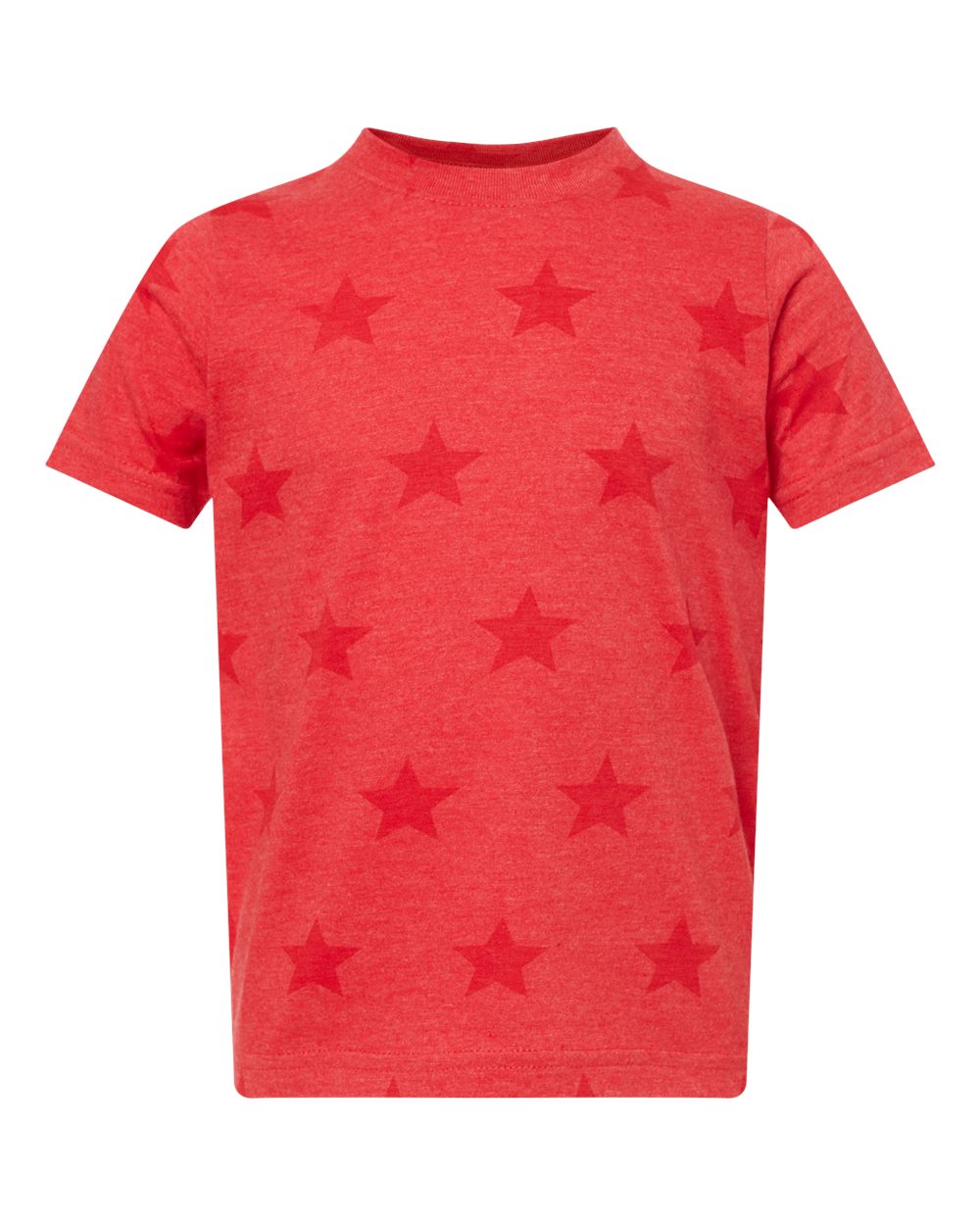Code Five Toddler Star Print Tee. 3029 - Red Star