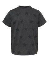 Code Five Toddler Star Print Tee. 3029 - Smoke Star