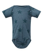 Code Five Infant Star Print Bodysuit. 4329 - Denim Star