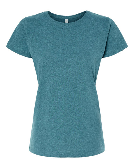 LAT Women's Fine Jersey Tee. 3516 - Surf Blackout