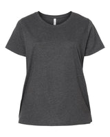LAT Women's Curvy Collection Fine Jersey Tee. 3816 - Vintage Smoke