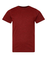 LAT Youth Fine Jersey Tee. 6101 - Cardinal Blackout