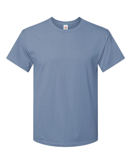 Hanes Unisex Essential-T T-Shirt. 5280 - Stonewashed Blue