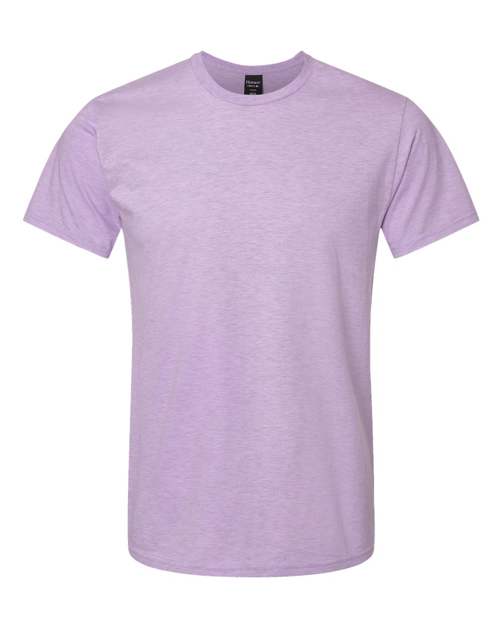 Hanes Unisex Perfect-T T-Shirt. 4980 - Marbled Pale Violet