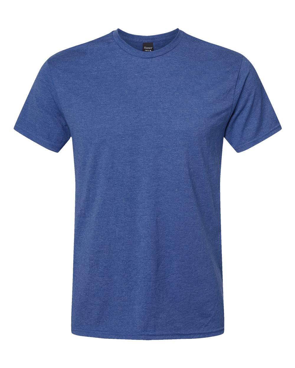 Hanes Unisex Perfect-T T-Shirt. 4980 - Regal Navy Heather