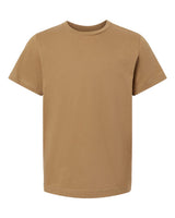 LAT Youth Fine Jersey Tee. 6101 - Coyote Brown
