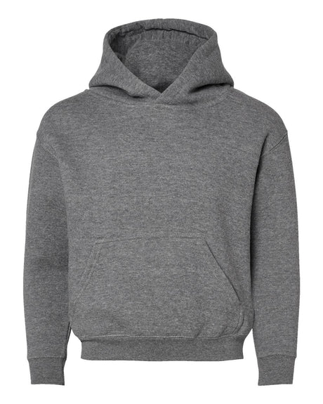 LAT Youth Hoodie Sweatshirt. 2296 - Granite Heather