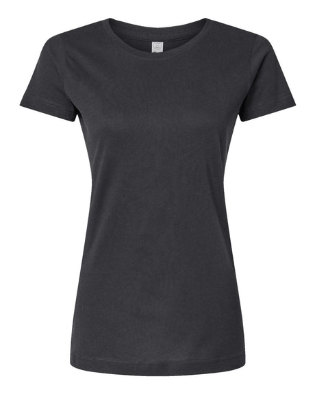LAT Women's Fine Jersey Tee. 3516 - Slate