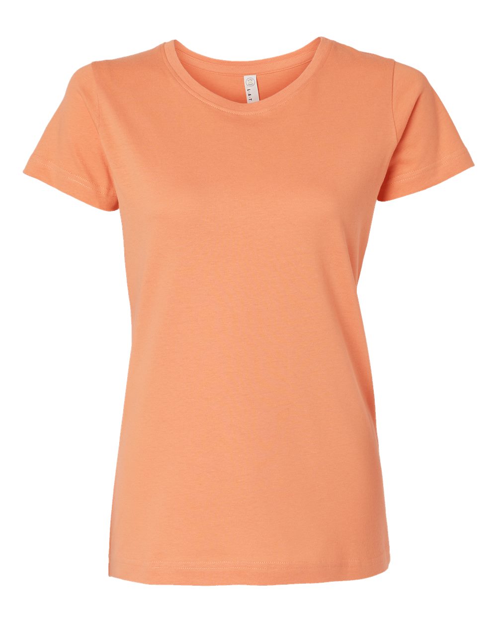LAT Women's Fine Jersey Tee. 3516 - Sunset