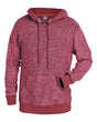 J. America Men's Aspen Fleece Hooded Sweatshirt. 8711 - Burgundy Speck