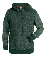 J. America Men's Aspen Fleece Hooded Sweatshirt. 8711 - Forest Speck