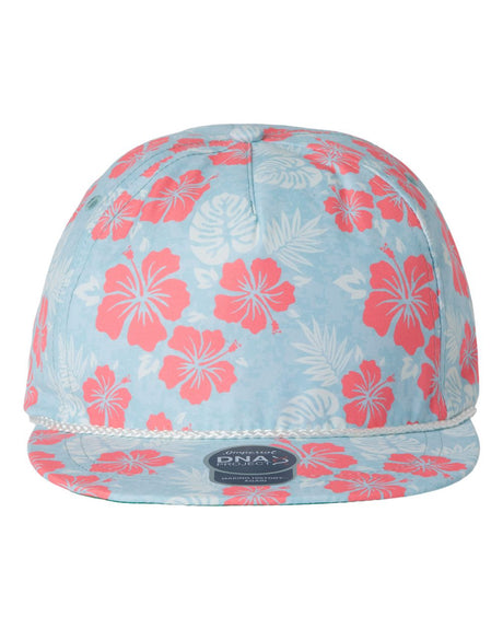 Imperial The Aloha Rope Cap. DNA010 - Hawaiin Sky