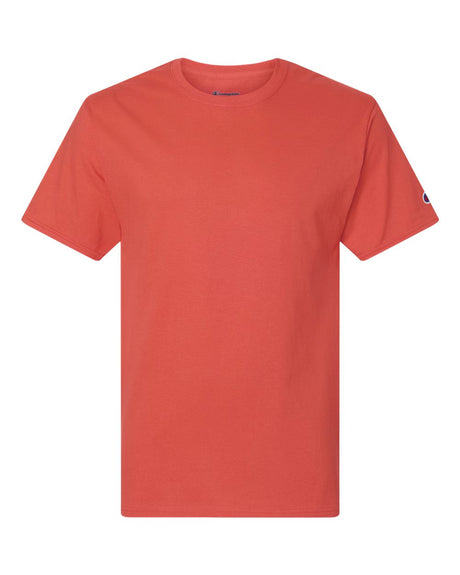 Champion Unisex Classic T-Shirt. T425 - Red River Clay