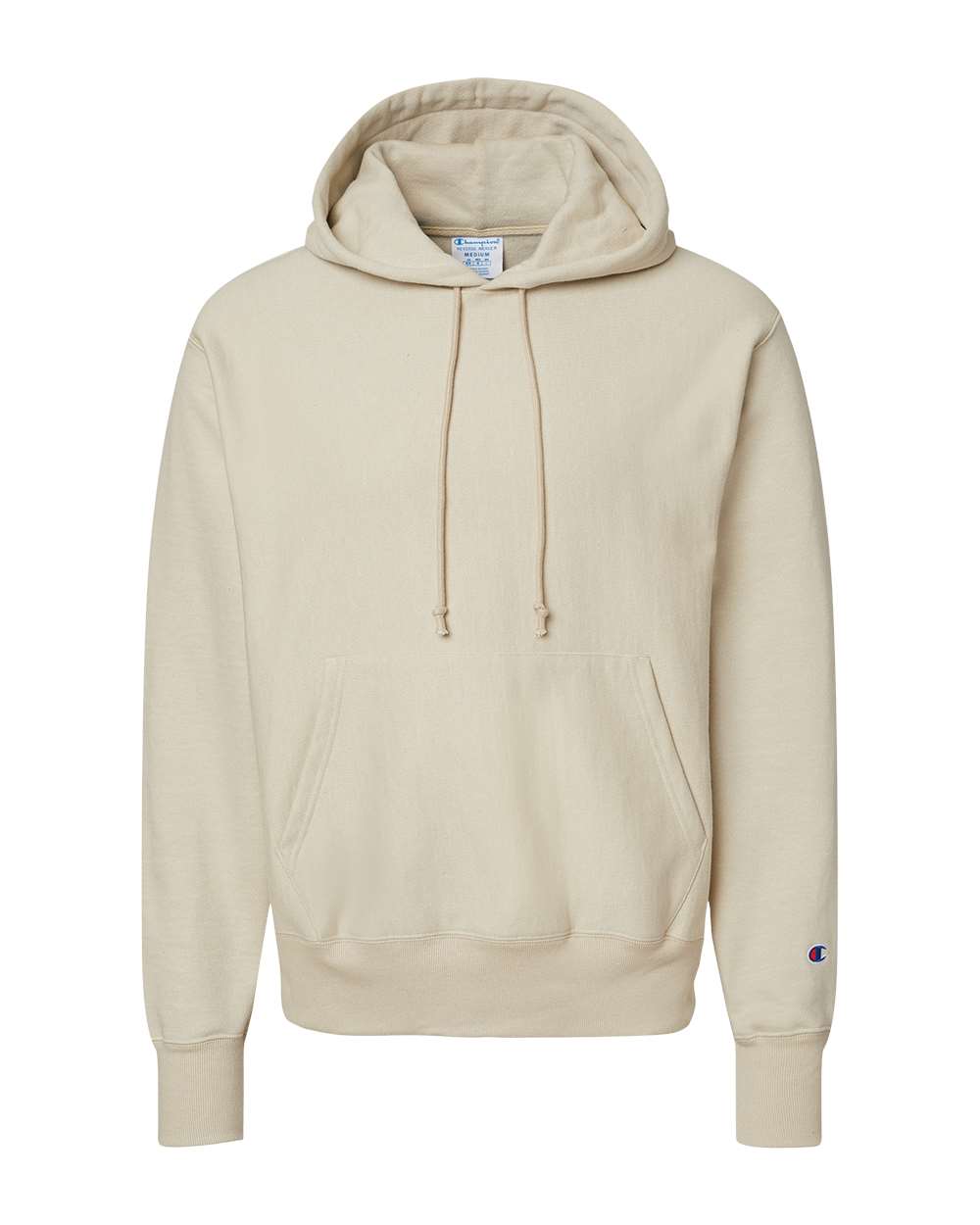 Champion Unisex Reverse Weave® Hooded Sweatshirt. S101 - Sand
