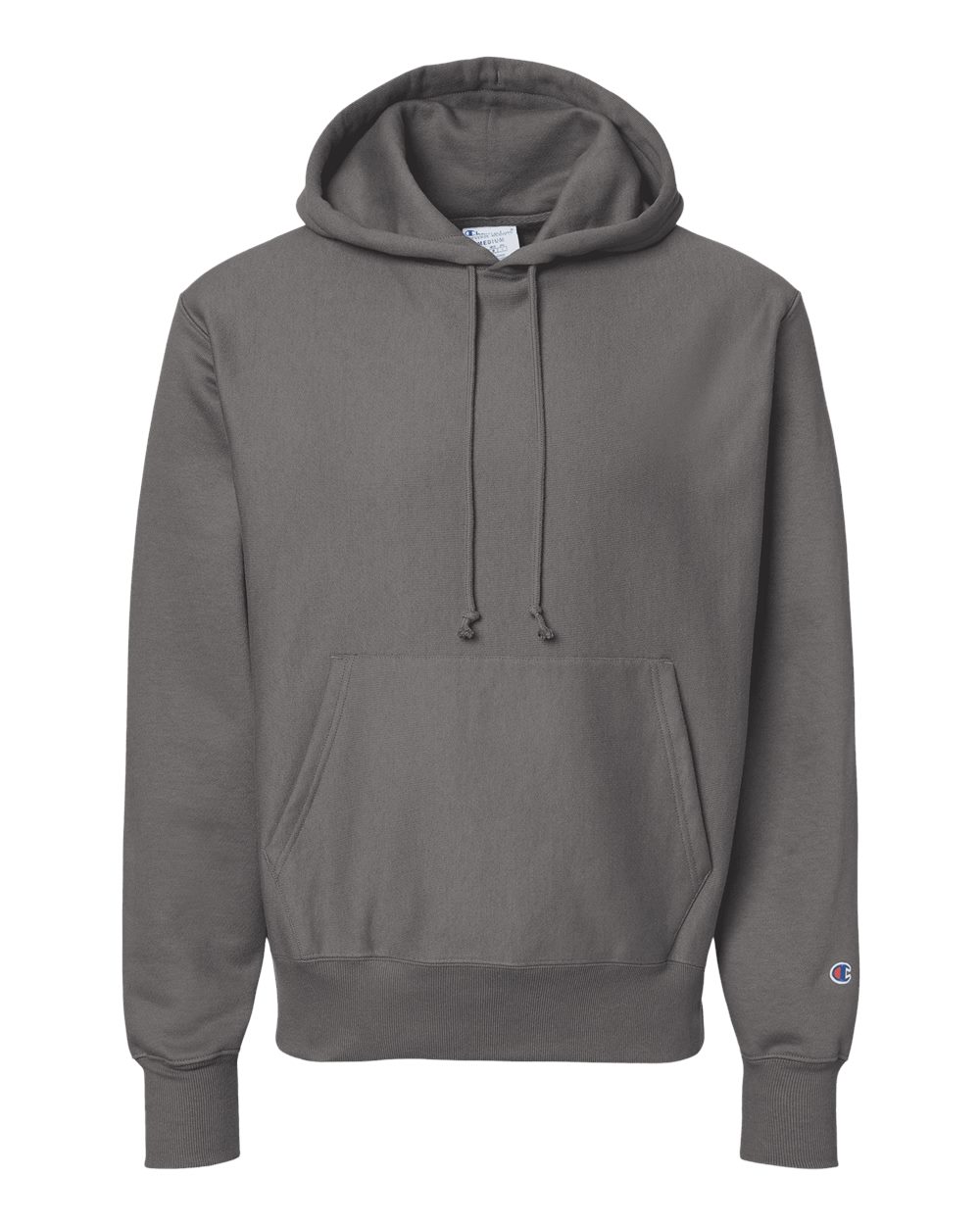 Champion Unisex Reverse Weave® Hooded Sweatshirt. S101 - Stone Grey