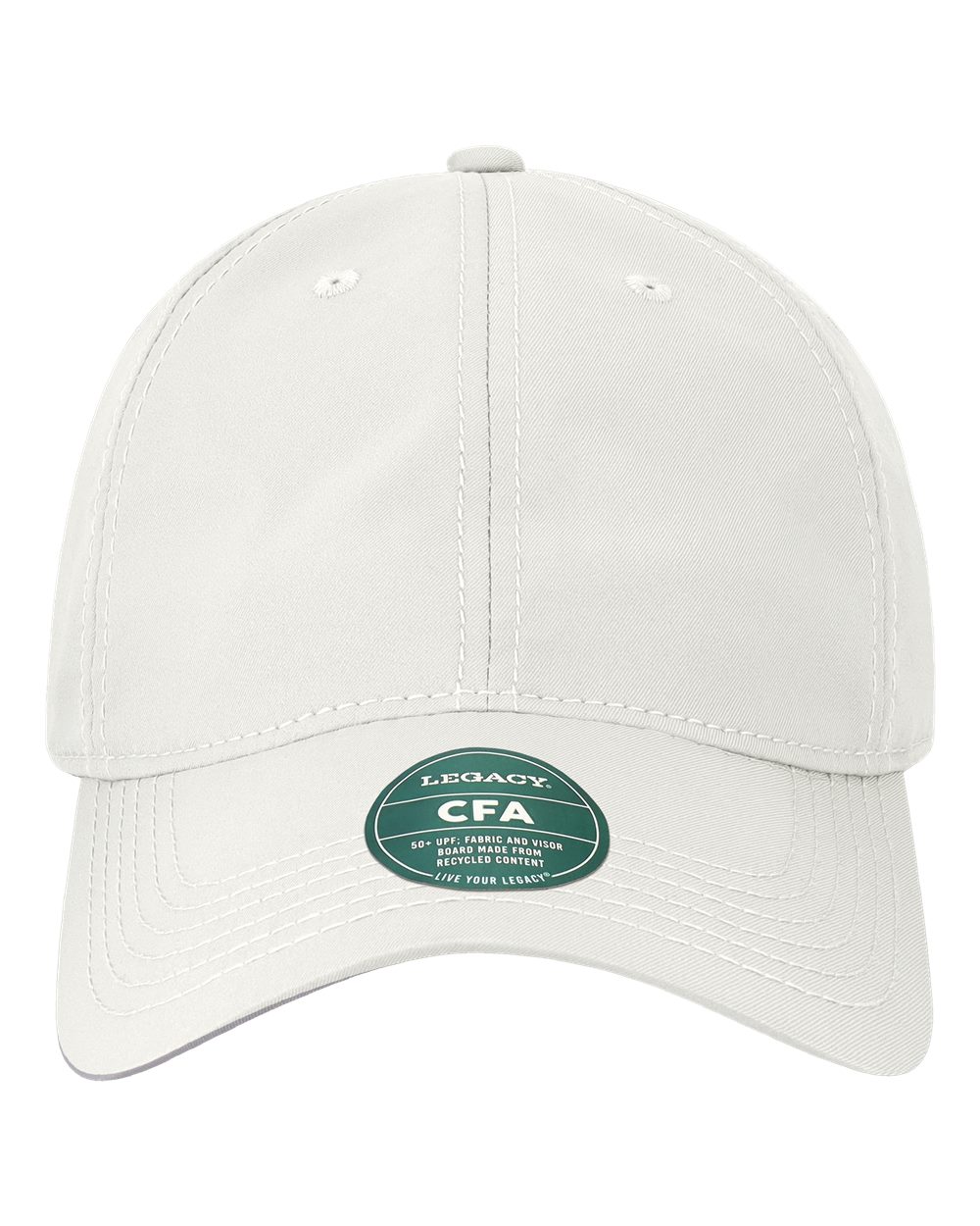 LEGACY Cool Fit Adjustable Cap. CFA - White