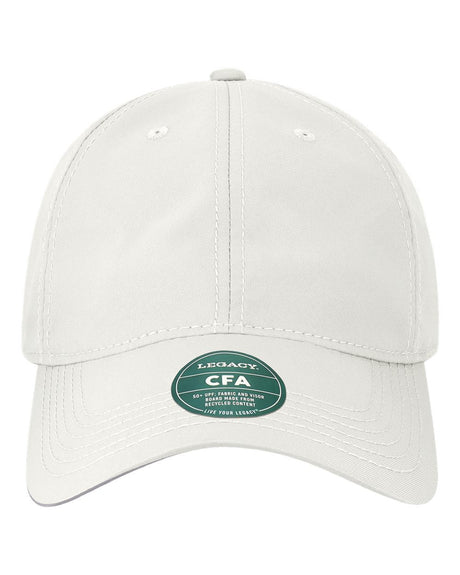 LEGACY Cool Fit Adjustable Cap. CFA - White