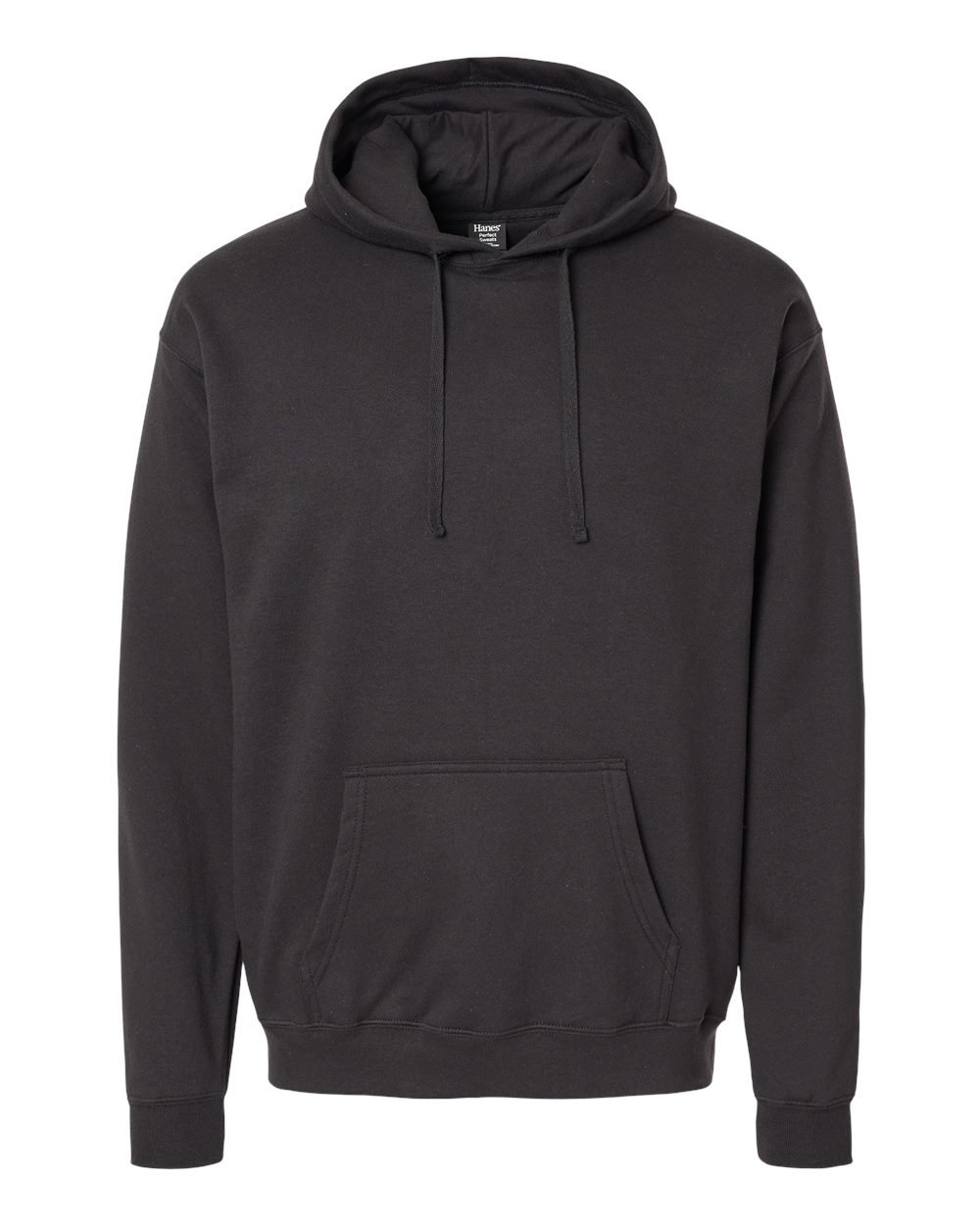 Hanes Unisex Perfect Sweats Hooded Sweatshirt. RS170 - Black