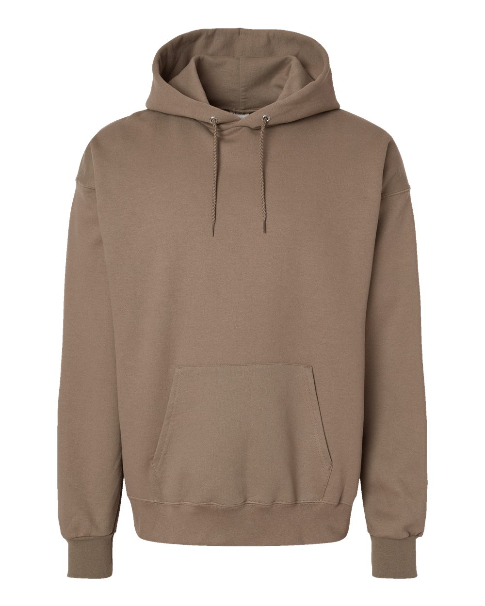 Hanes Unisex Ultimate Cotton® Hooded Sweatshirt. F170 - Pebble