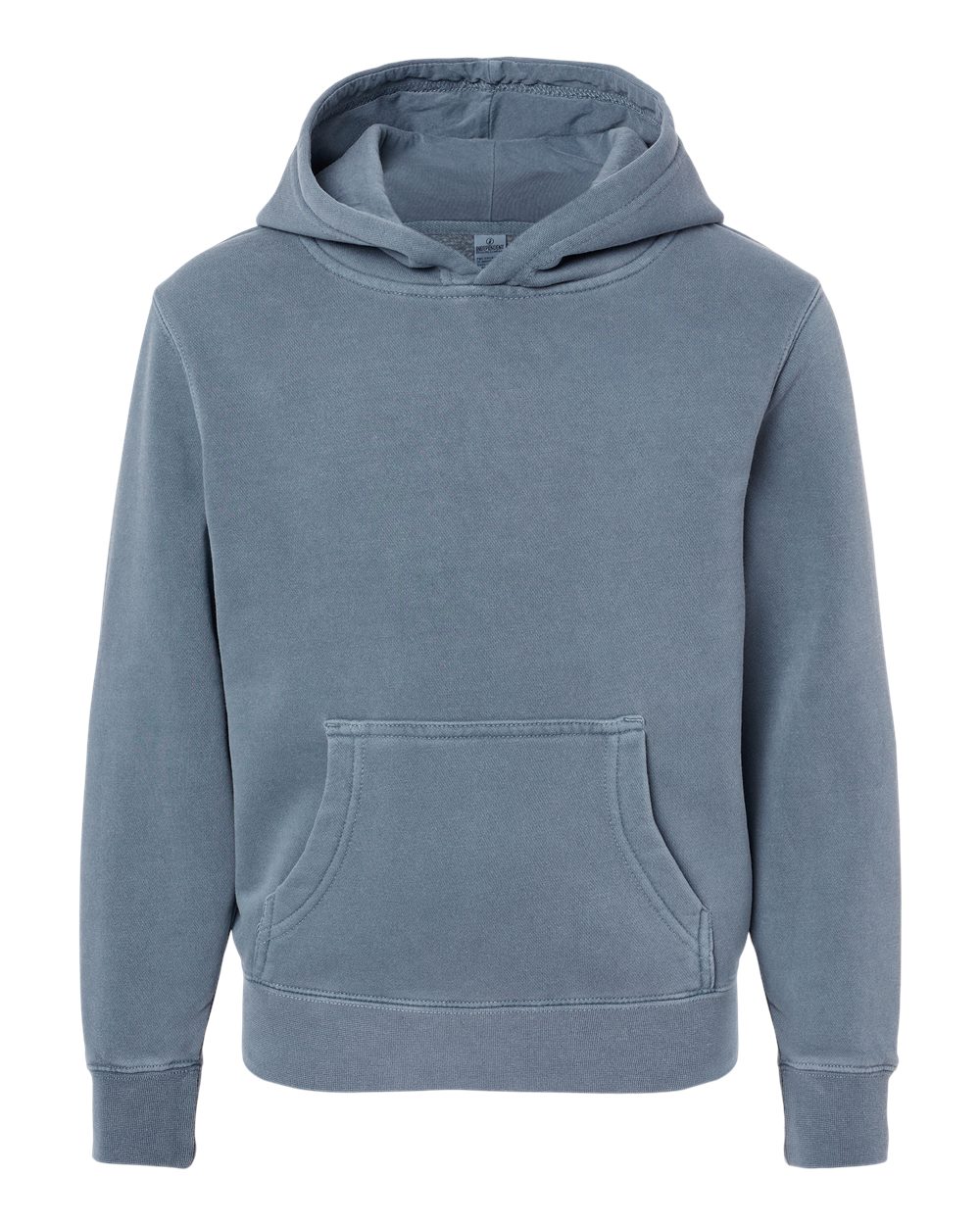 Independent Trading Co. Youth Midweight Pigment-Dyed Hooded Sweatshirt. PRM1500Y - Pigment Slate Blue