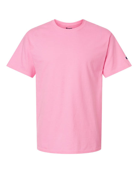 Champion Unisex Classic T-Shirt. T425 - Pink Candy
