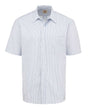 Dickies Men's Short Sleeve Oxford Shirt. SSS46 - Blue/ White Stripe