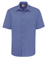 Dickies Men's Short Sleeve Oxford Shirt. SSS46 - French Blue