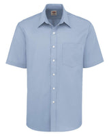 Dickies Men's Short Sleeve Oxford Shirt. SSS46 - Light Blue