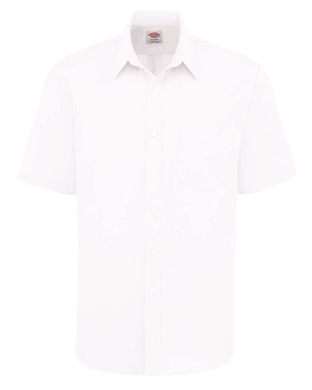 Dickies Men's Short Sleeve Oxford Shirt. SSS46 - White