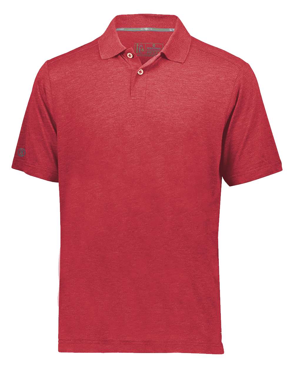 Holloway Men's Repreve® Eco Polo. 222575 - Scarlet Heather