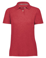 Holloway Women's Repreve® Eco Polo. 222775 - Scarlet Heather